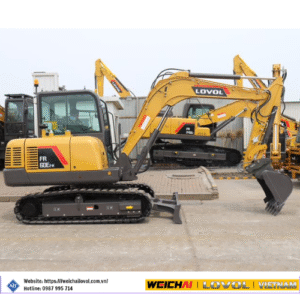 MÁY ĐÀO BÁNH XÍCH 0.3 KHỐI - WEICHAI LOVOL FR60E2-H